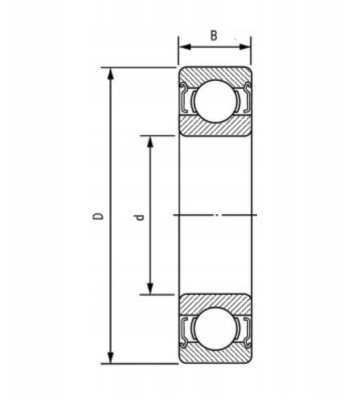 Подшипник SNR 6005 ZZ